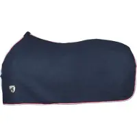 Horka zweetdeken voor paard fleece blauw maat 155/205