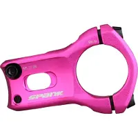 Spank Split Stuurpen Ø31,8mm, zwart/roze 48mm 2023 MTB stuurpennen