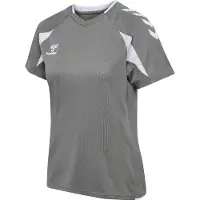 Hummel Functioneel shirt 'Core 2.0' stone grey / wit