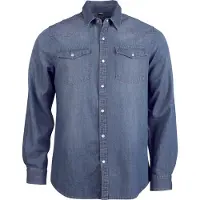 Kariban K519 Heren denim overhemd lange mouwen