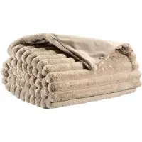 Vivaraise Dekentje Alice in flockfluweel - 130 x 160 cm - 100% Polyester - Merk