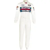 Sparco Martini Racing Racepak Competition R567 Martini Racing Overall - Zwart — Wit