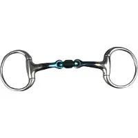 Horka bustrens dubbel gebroken zoet staal 14 mm maat 13,5
