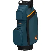 TaylorMade Cart Lite Cartbag 2026 - Blauw Oranje