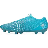 Under Armour Magnetico Select 5 Gras Voetbalschoenen (FG) Azuurblauw Wit