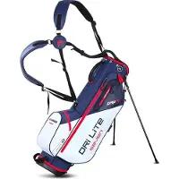 Big Max Golf Big Max Dri Lite Seven G Standbag Wit Navy Rood