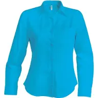 Kariban Jessica K549 Damesblouse Lange Mouwen Regular Fit | Maat: 4XL