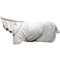 Kentucky Horsewear Horsewear - Sweet itch vliegen & zomer deken wit/beige 155-6'9