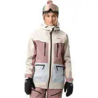 CLWR ColourWear Transfer Ski/snowboard jas Dames Taupe dessin L/40