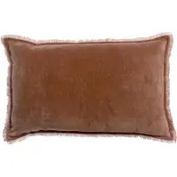 Vivaraise - Fara effen kussen Rozenhout 40 x 65