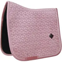 Kentucky Horsewear Horsewear - Zadeldek - Velvet - Middenroze - Zadeldek Dressuur