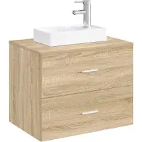 vidaXL Badwasbak Chroom 40,5 x 22,5 x 11,5 cm Metaal