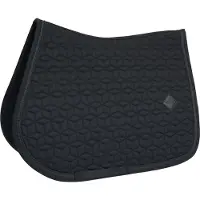 Kentucky Horsewear Horsewear - Zadeldoek glitter rope jumping zwart