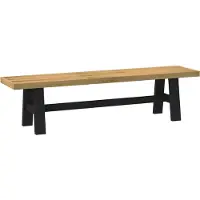 vidaXL Eetbank NOAIN 160 x 41 x 45 cm Massief grenenhout Naturel