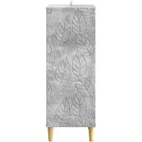 vidaXL Dressoir Betongrijs 33 x 34,5 x 90 cm Bewerkt hout