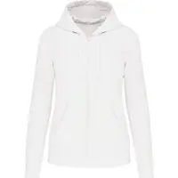 Kariban K4031 Ecologische damessweater met capuchon en ritssluiting