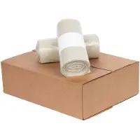 Knapzak Containerzakken Onbedrukt Zonder Lint | LDPE Translucent Regeneraat | 40 Micron | 360 L (100 stuks)