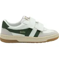 Gola Hawk Strap leren sneakers Wit Jongens Leer Meerkleurig - maat 31