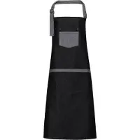 Premier Workwear PW127 Domain Contrast Denim Bib Apron