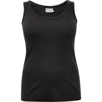 KAFFE CURVE Top 'CR Carina' zwart