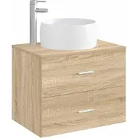 vidaXL Badwasbak Chroom 38,5 x 38,5 x 16 cm Metaal