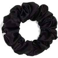 Dore & Rose Scrunchie 3 cm Black Haarelastiek 1 st