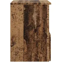 vidaXL Badkamerkast Oud hout 30 x 41 x 50 cm Bewerkt hout