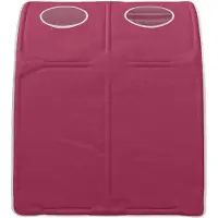 vidaXL Bed tunnel 2 st Rood Polyester