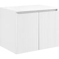 vidaXL Badkamermeubelset, 3 stuks, wit, 49,5 x 44,5 x 66 cm