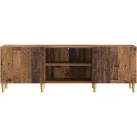 vidaXL TV Kast 150 x 31 x 50 cm Oud hout Bewerkt hout