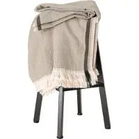 Spasso Gestreepte badhanddoek Fouta