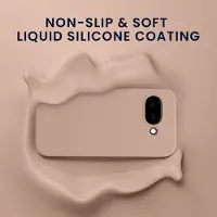 Kwmobile hoes met 2x screenprotectors voor Google Pixel 9a – screenprotector van gehard glas – draadloos opladen – mat oudroze