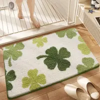 VHV - Badmat - Deurmat - Badmat antislip - Deurmat binnen - 50 x 80 cm - Antislip en Absorberend - Machinewasbaar - Zacht en Comfortabel voor Douche en Bad - Stijl 8