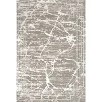 Muratap Fashion relax marmer laagpolig vloerkleed modern luxe creme -