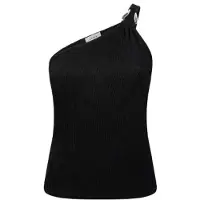 Aaiko Dames Tops & T-shirts Dyani Structure Pes 564 - Zwart - Maat XL