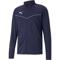 Puma Trainingsjack 'TeamRise' donkerblauw