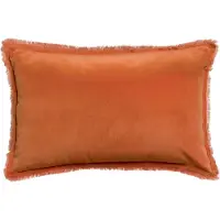 Vivaraise - Effen kussen Fara Amber 40 x 65