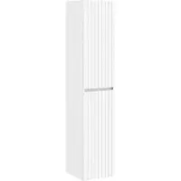 vidaXL Wandgemonteerde Badkamerkast Wit 33 x 34,5 x 160 cm