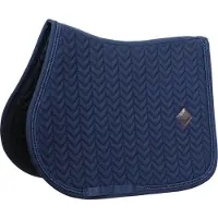 Kentucky Horsewear Horsewear - Zadeldoek - incl Metalen Ketting - Zadeldekje - Jumping - marine