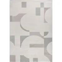 Muratap Vivant japandi abstract vloerkleed laagpolig multi- 140x200 cm