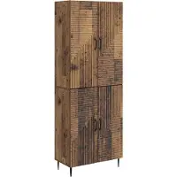 vidaXL Kastenset 2 st Bewerkt hout