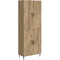 vidaXL Kastenset 2 st Bewerkt hout