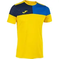 Joma T-shirt T-shirt Crew V Jaune kind EU S