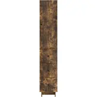 vidaXL Kast Set 2 st Bewerkt hout