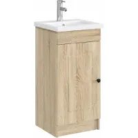 vidaXL Badwasbak Chroom 42 x 40 x 16,5 cm Metaal
