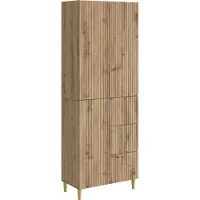 vidaXL Kast Set 2 st Bewerkt hout