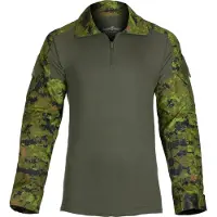 Invadergear Combat T-shirt Met Lange Mouwen Groen M