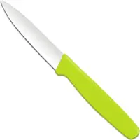Hendi Puntig schilmes – roestvrij staal – groen – 192 mm – vaatwasmachinebestendig