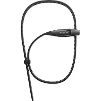 ABUS Kabelslot Combiflex TravelGuard 70 - flexibel, lichtgewicht cijferslot voor reiskoffers, helmen, kinderwagens of ski's - 72 cm sluitomvang - roestvrij