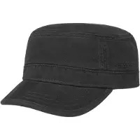 Stetson Cap - Army Cap Cotton - zwart | Maat M